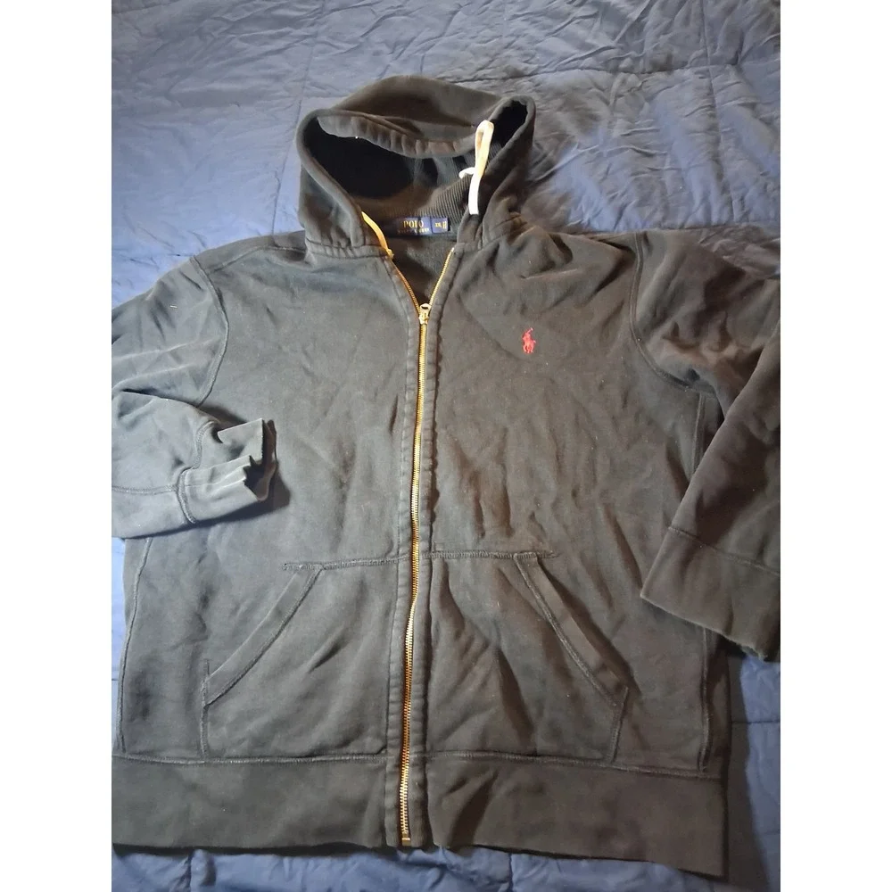 Ralph Lauren Polo Sweater Sweatshirt Full Zip xxl‎